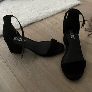 BRASH Black Heels